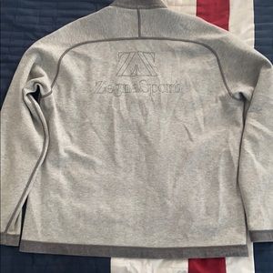 Zegna Sports Reversible Pullover Sweater